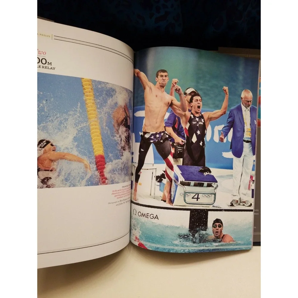 Sports Illustrated Michael Phelps An Epic Olympic Journey Coffee Table Book‎